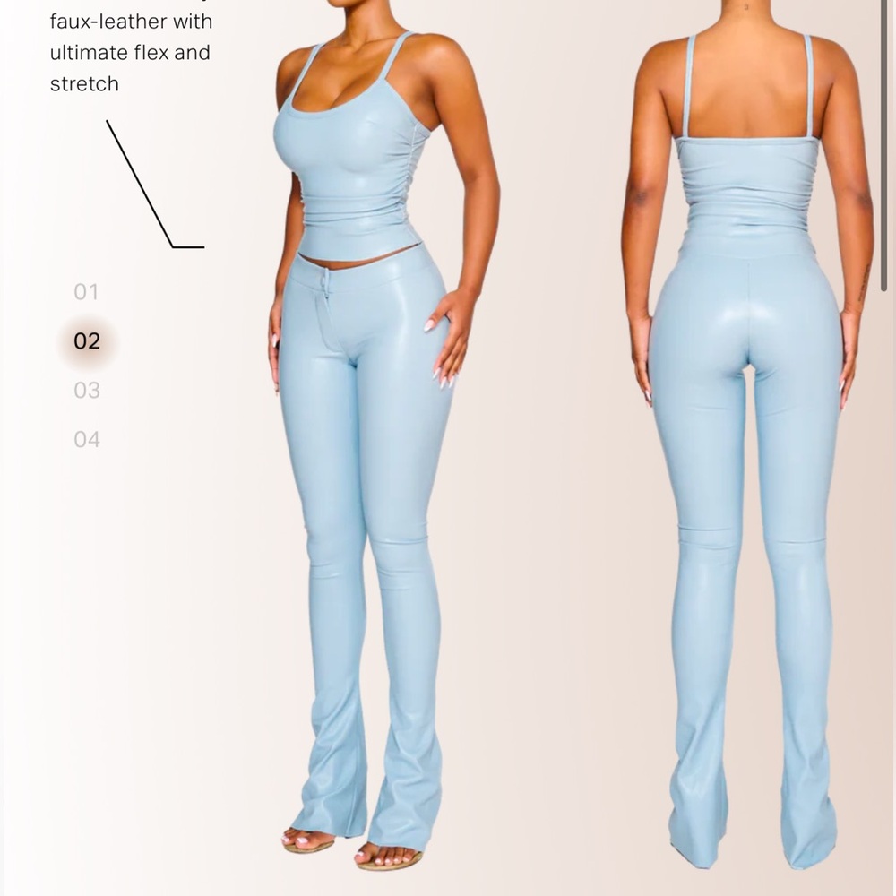 COUCOO JINLE TOP AND AVILES TROUSER IN SPA DAY - Picture 1 of 2
